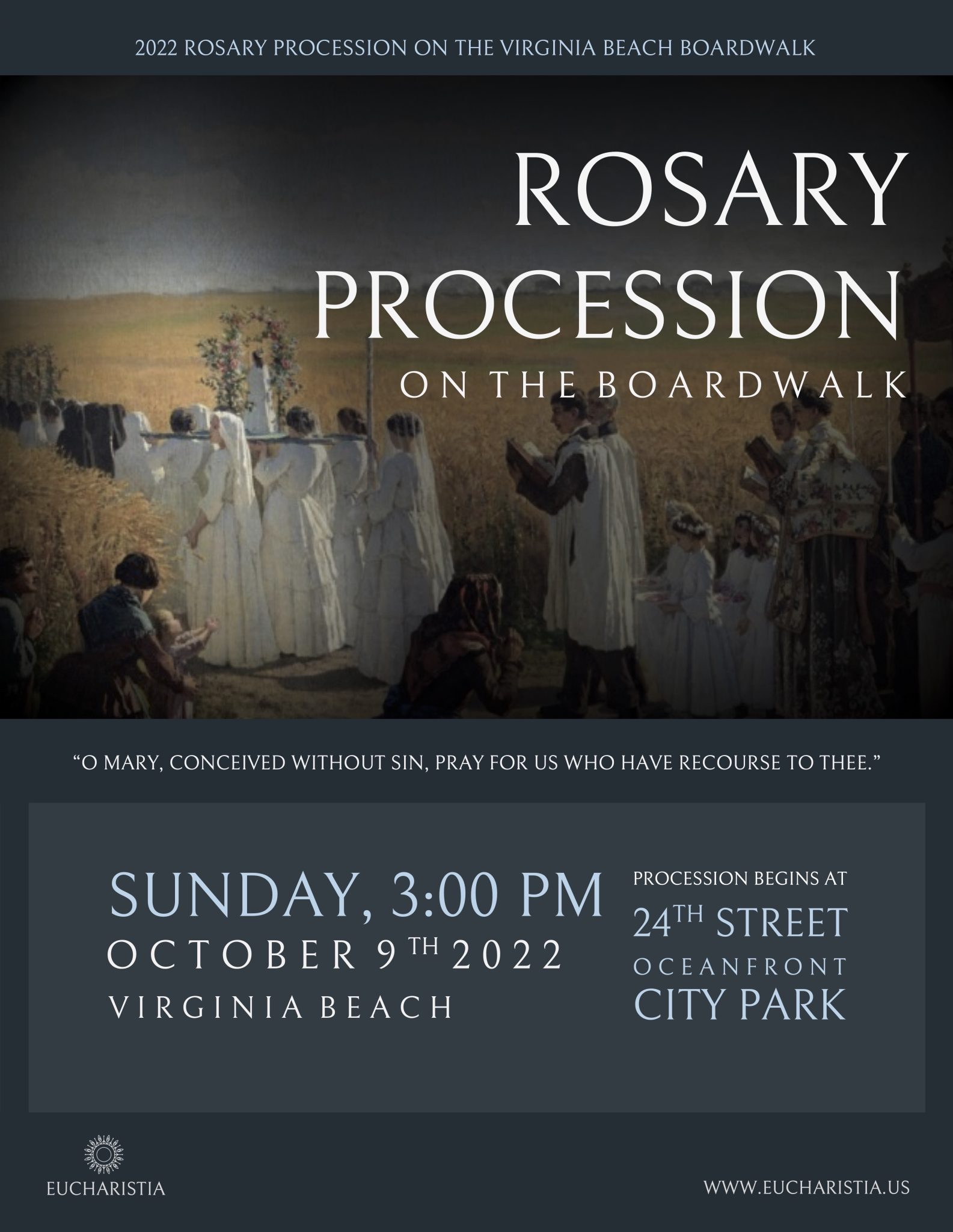 What is a Eucharistic Procession? Eucharistia